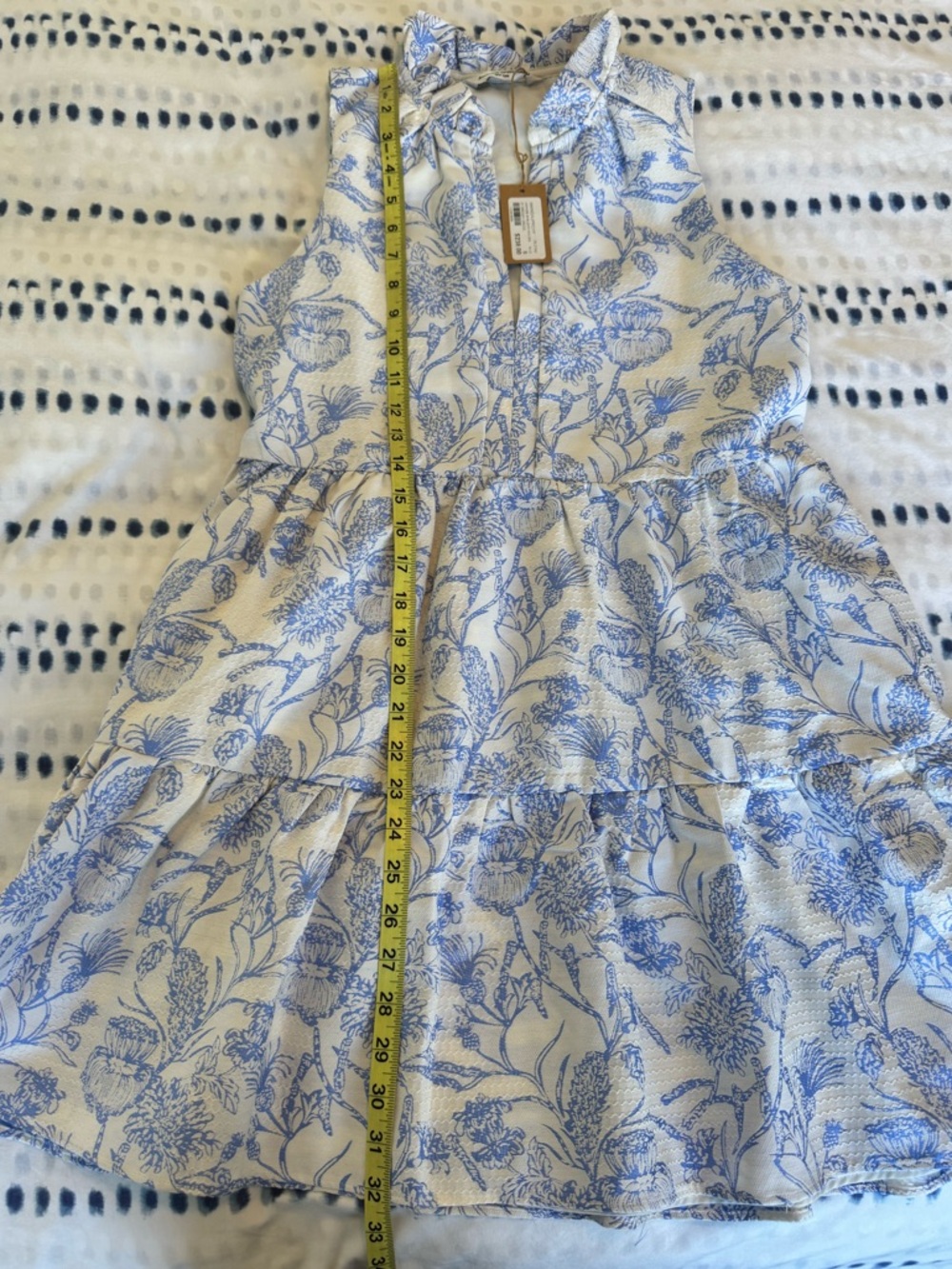 Amanda Uprichard Connolly Dress in English Blue - Size S - Picture 14 of 15
